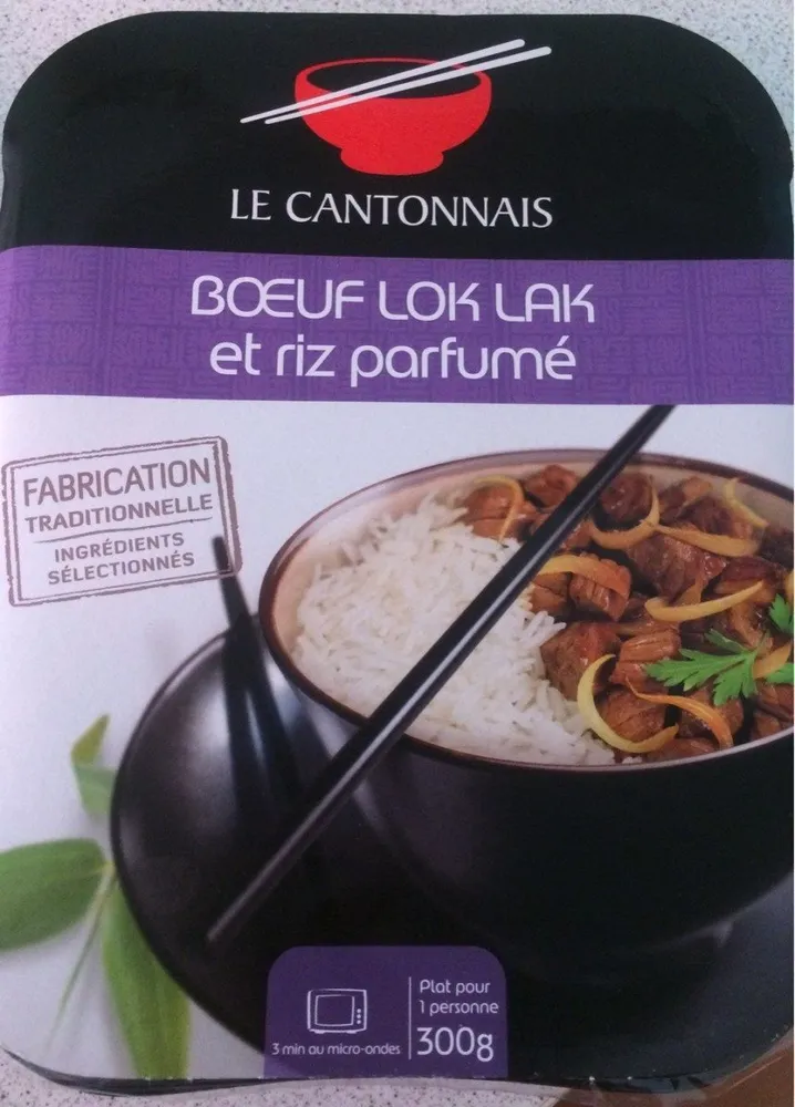Bœuf Lok Lak et Riz Asiatique