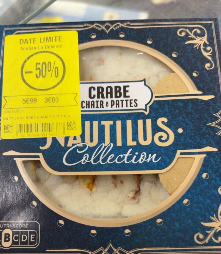 Crabe chair et pattes