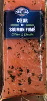 Saumon fumé citron basilic