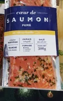 Cœur de saumon fumé au citron basilic