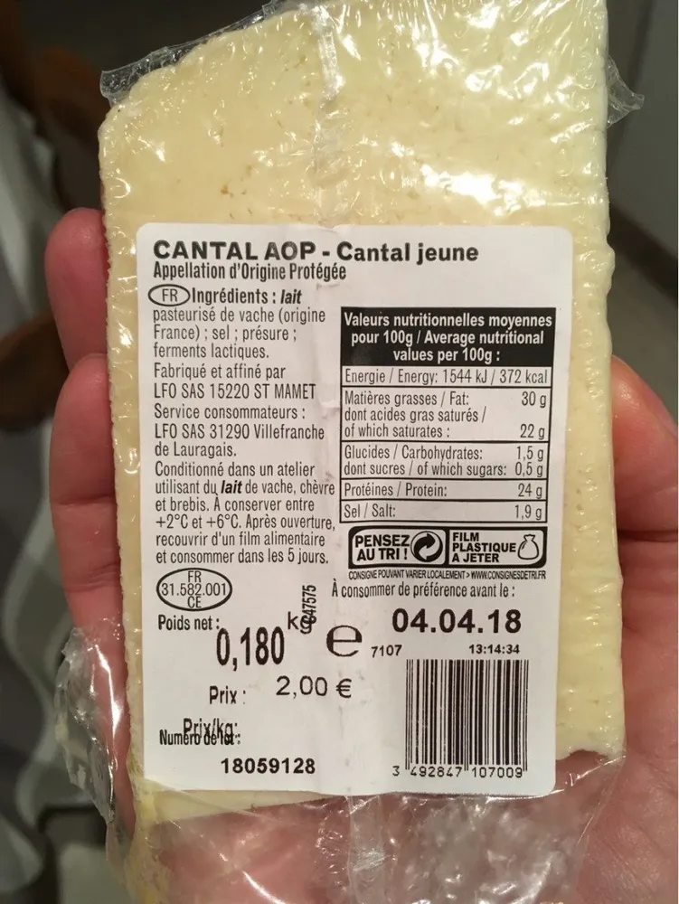 Cantal AOP