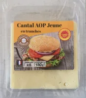 Cantal AOP Jeune en tranches