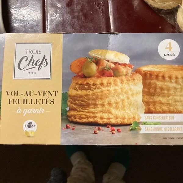 Vol au vent feuilletés