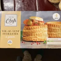 Vol au vent feuilletés