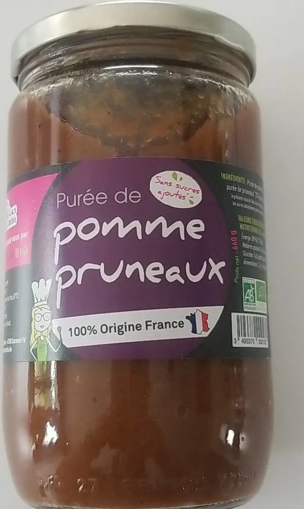 Purée de pomme pruneaux
