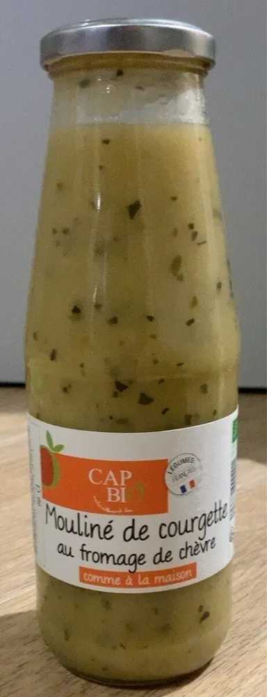 Mouliné courgette au fromage de chèvre