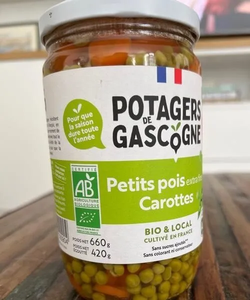 Petits pois carottes