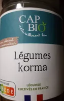 Légumes korma