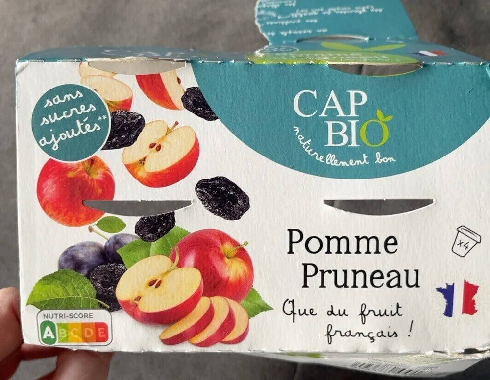 Compote pomme pruneau