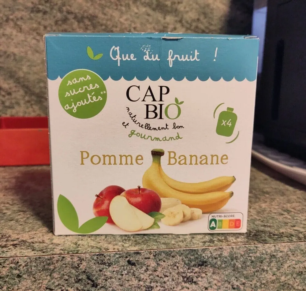 Compote pomme banane