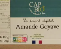 Dessert végétal Amande Goyave