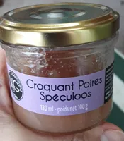 Croquant poire spéculoos