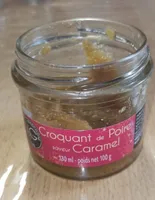 Croquant de poire saveur caramel