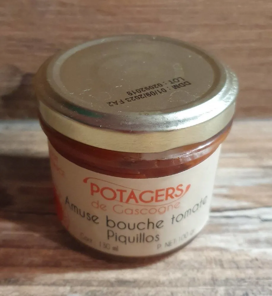 Amuse bouche tomate piquillos