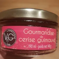 Gourmandise de cerise guimauve