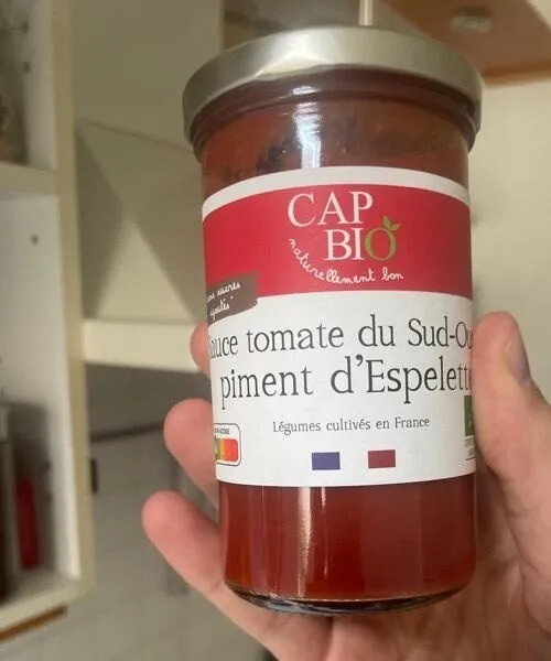sauce tomate du Sud-Ouest piment espelette