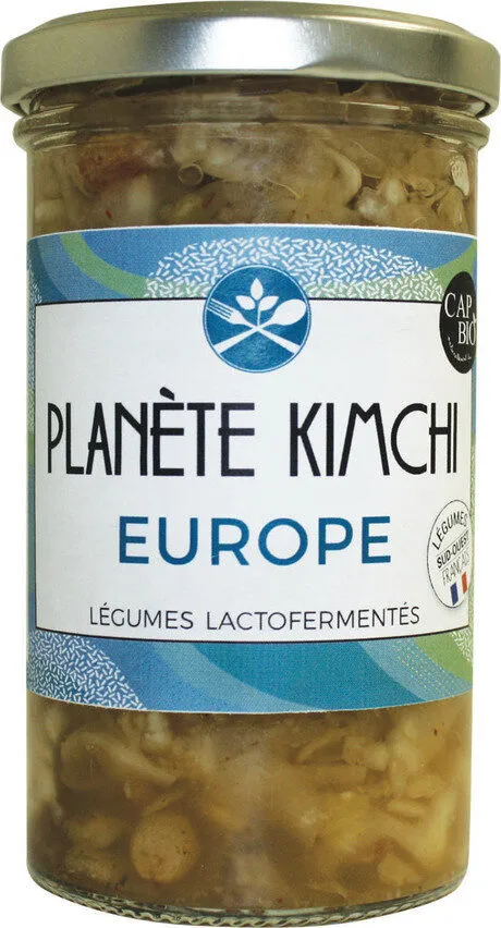 Légumes pasteurisés lactofermentés : Europe