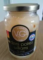 Demi Poire Williams au sirop
