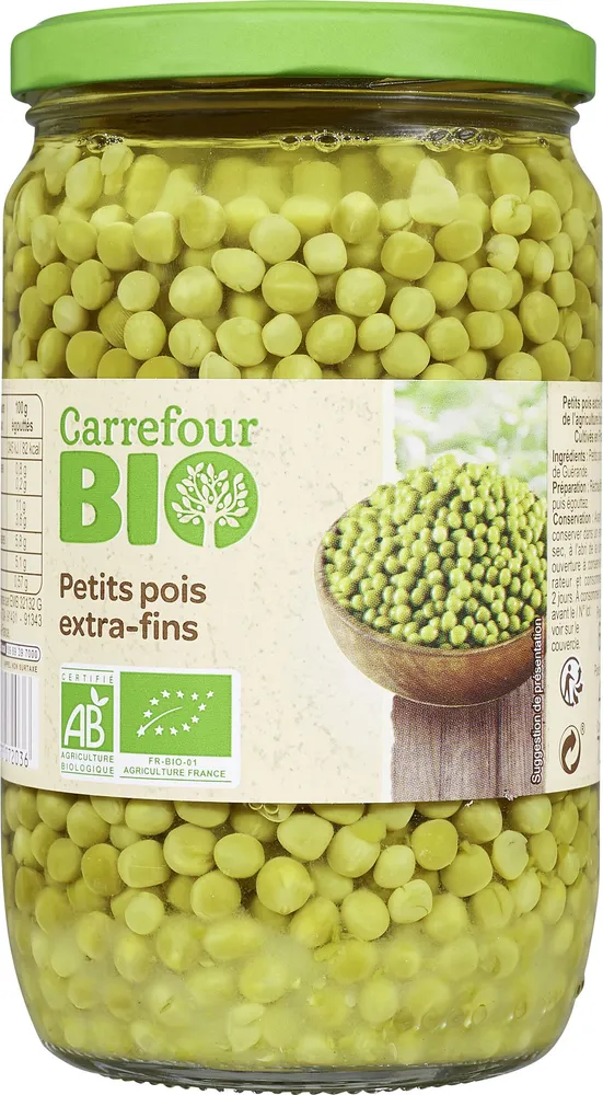 Petits pois extra-fins