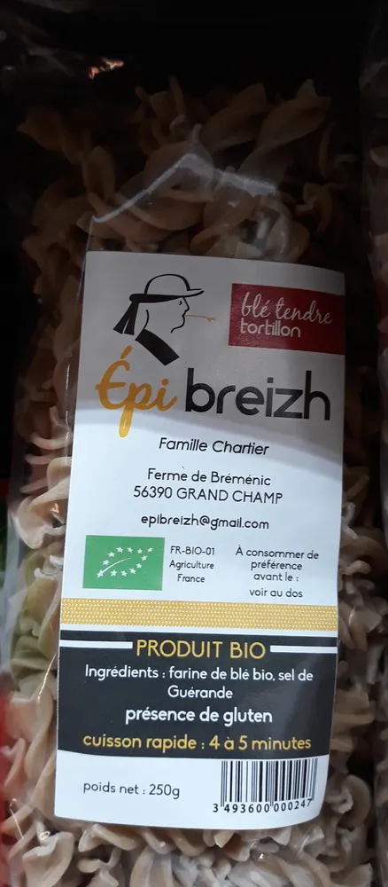 Blé tendre tortillon