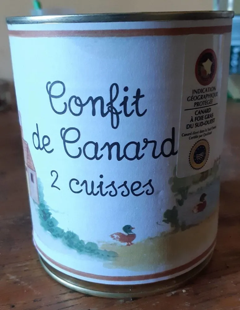 Confit de canard 2 cuisses