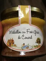 Médaillon au foie gras de canard