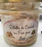 Rillettes de canard au foie gras