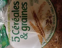 Pain spécial avec levain 5 céréales et grainese