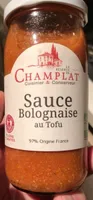 Sauce bolognaise au tofu