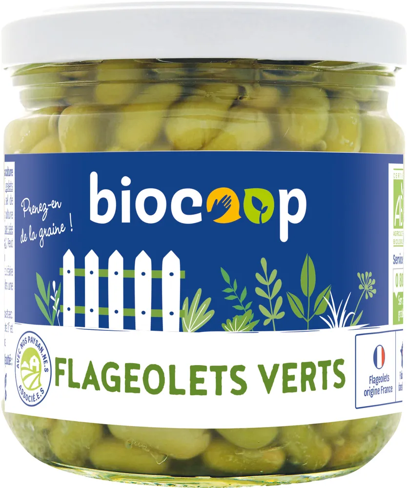 Flageolets verts au naturel 280g ne