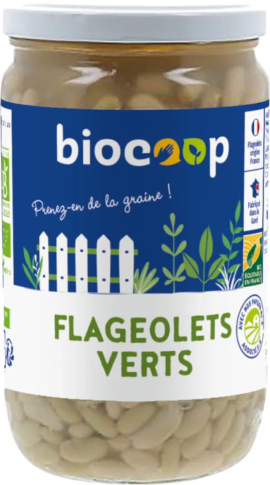 Flageolets verts au naturel 520g ne