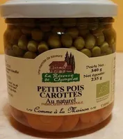 Petits pois carottes au naturel