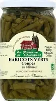 Haricots Verts Coupés au Naturel