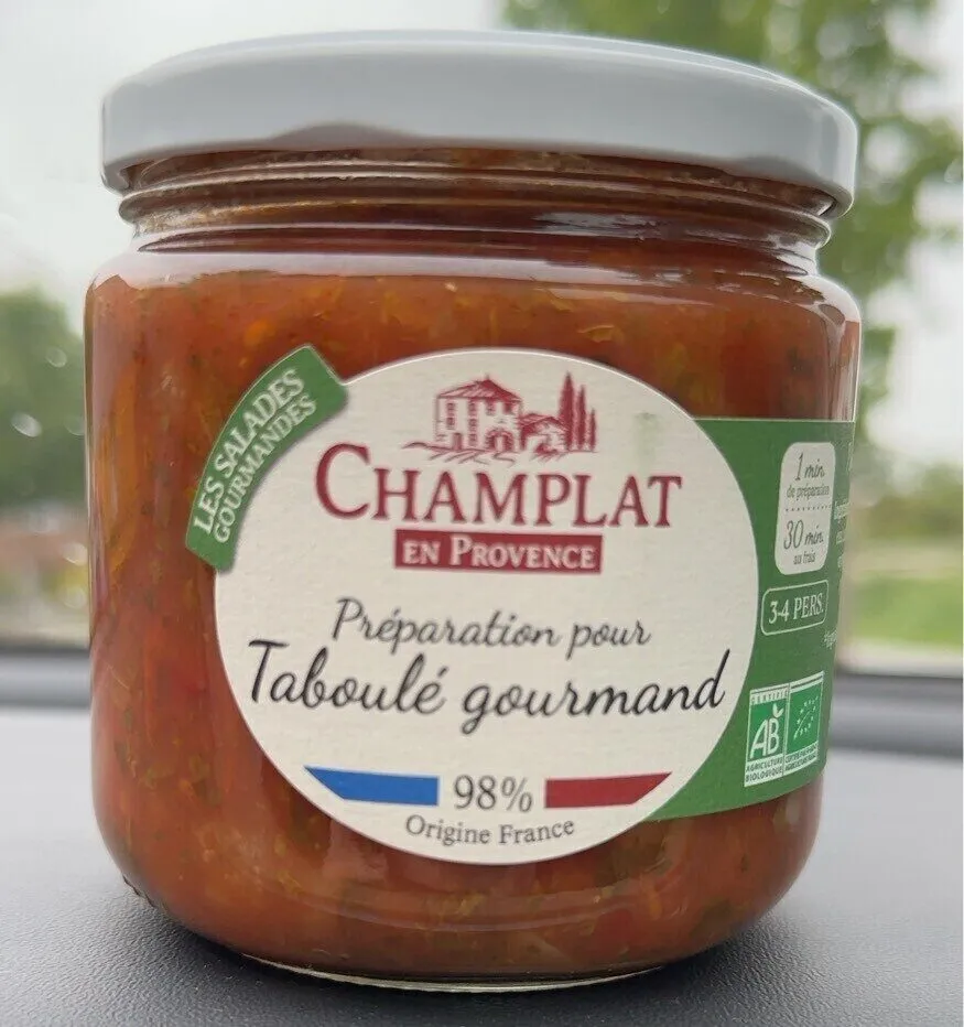 Préparation pour taboulé gourmand