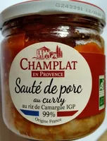 Sauté de porc au curry