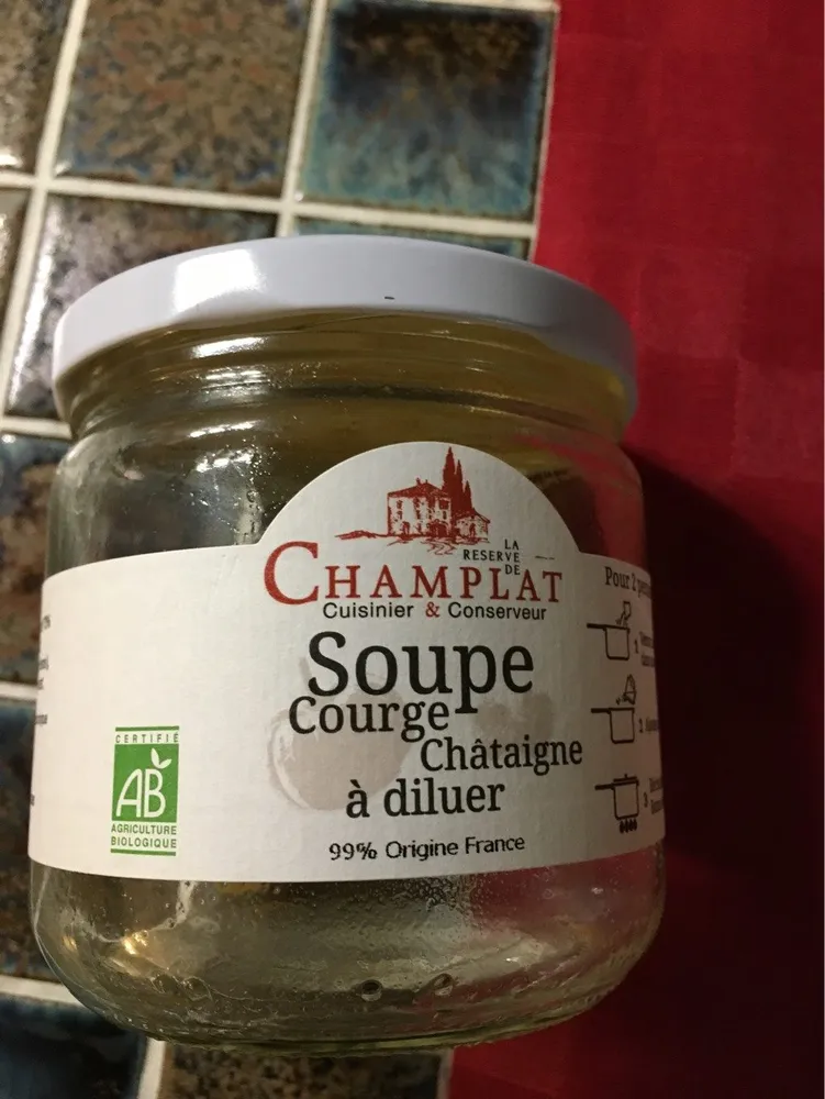 Courge châtaigne en purée - Légumes pour soupe