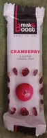 CRANBERRY & RAISIN CEREAL BAR