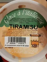 Glace à l'italienne tiramisu