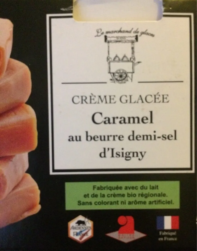 Creme glace caramel