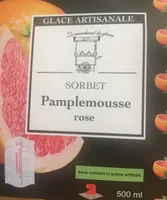 Sorbet pamplemousse rose