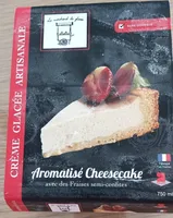 Crème glacée aromatisée cheesecake