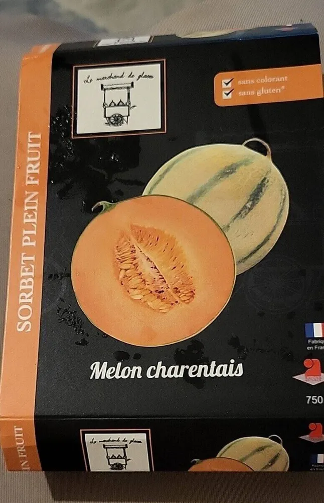 Sorbet plein fruit