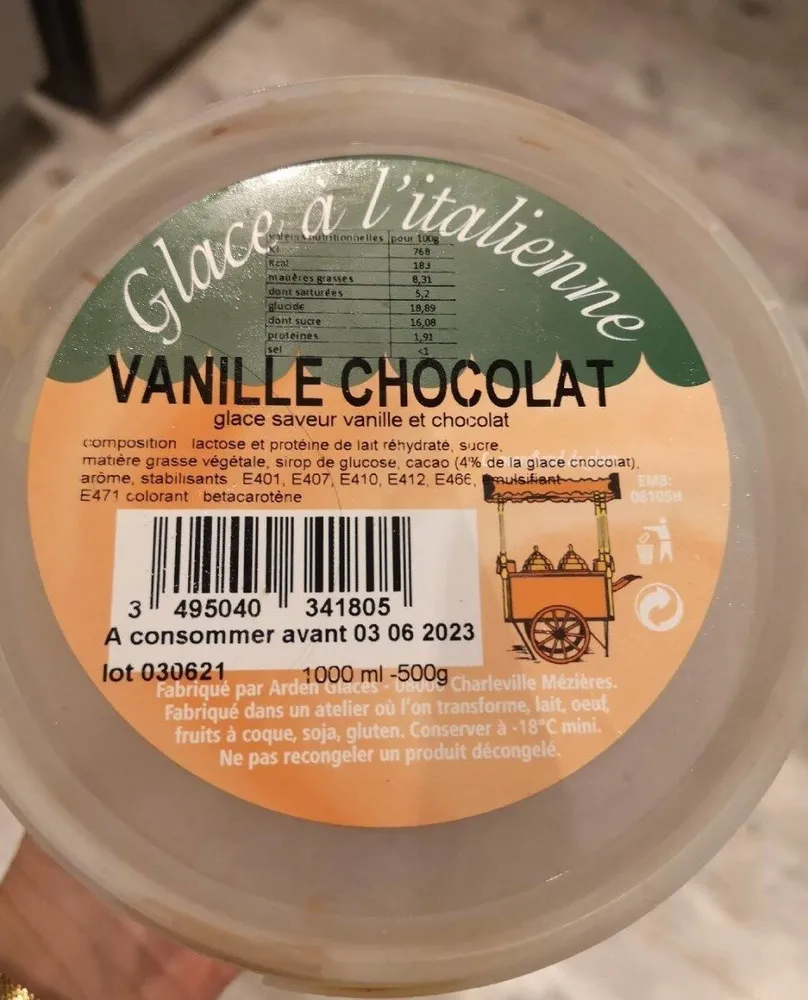 Glace à l'italienne