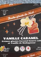 Bûche glacée de noêl