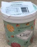 Glaces artisanales exotique