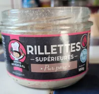 Rillettes supérieures pur porc