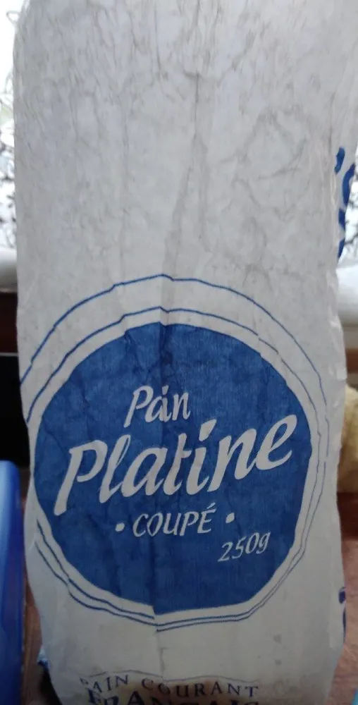 Pain platine coupé