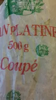 Pain platine coupé