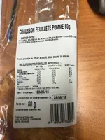 Chausson feuillete pomme 80g
