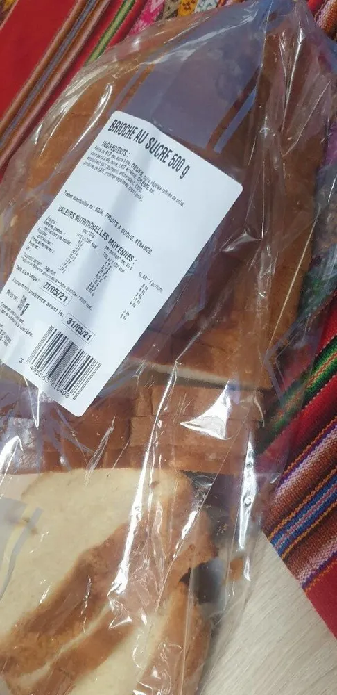 Brioche au sucre